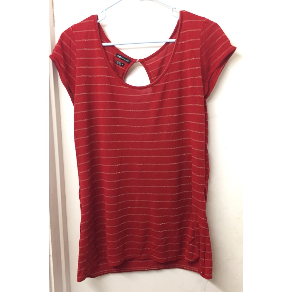 Red and gold echo top